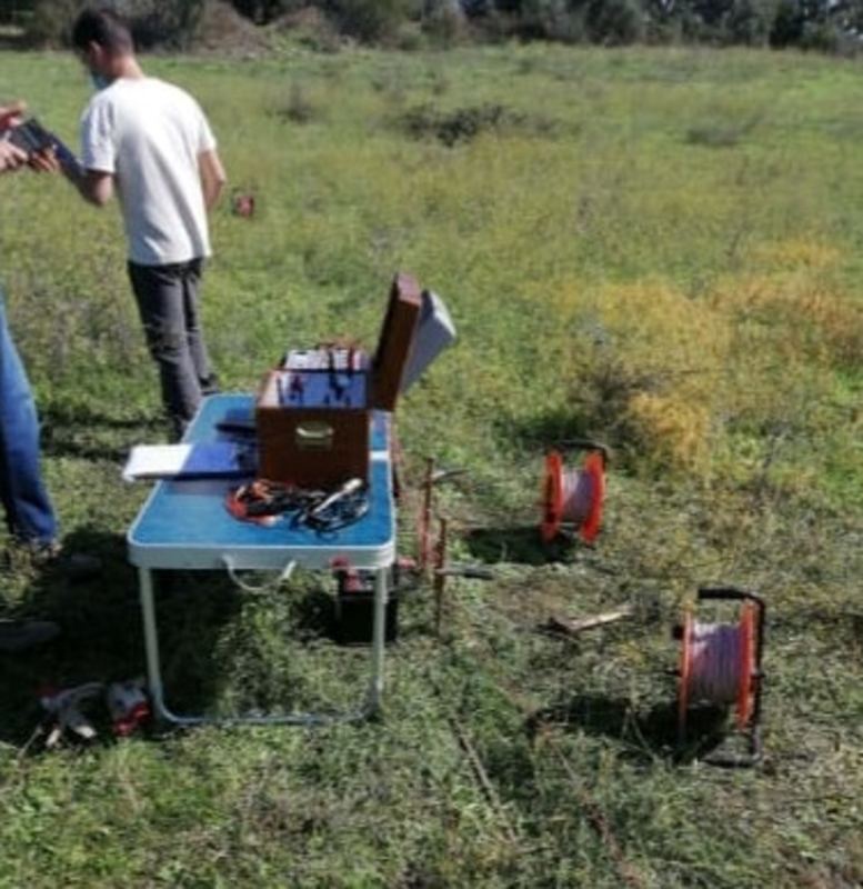 Tomografia elettrica in campo
